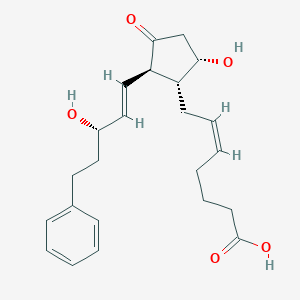 molecular formula C23H30O5 B154099 17-苯基-18,19,20-三脱氧前列腺素 D2 CAS No. 85280-91-7