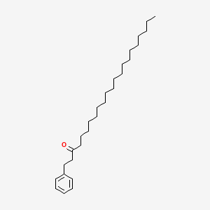 molecular formula C28H48O B15409917 1-Phenyldocosan-3-one CAS No. 825629-33-2