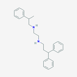 N-(3,3-diphenylpropyl)-N'-(2-phenylpropyl)ethane-1,2-diamine