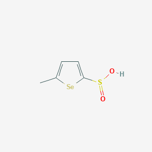 molecular formula C5H6O2SSe B15409923 5-Methylselenophene-2-sulfinic acid CAS No. 803632-64-6