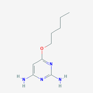 6-(Pentyloxy)pyrimidine-2,4-diamine