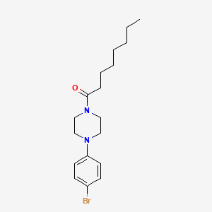 1-[4-(4-Bromophenyl)piperazin-1-YL]octan-1-one