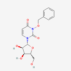 1-[(2R,3R,4S,5R)-3,4-dihydroxy-5-(hydroxymethyl)oxolan-2-yl]-3-phenylmethoxypyrimidine-2,4-dione