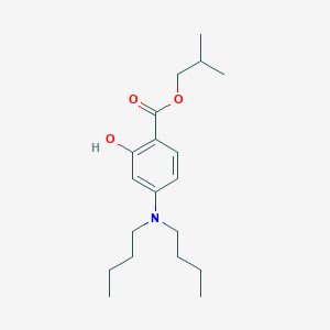 2-Methylpropyl 4-(dibutylamino)-2-hydroxybenzoate