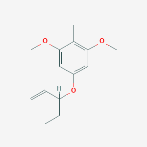 1,3-Dimethoxy-2-methyl-5-[(pent-1-en-3-yl)oxy]benzene