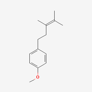 1-(3,4-Dimethylpent-3-en-1-yl)-4-methoxybenzene