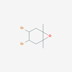 3,4-Dibromo-1,6-dimethyl-7-oxabicyclo[4.1.0]heptane