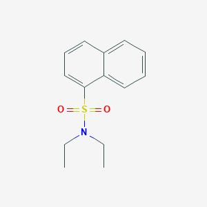 molecular formula C14H17NO2S B15410110 N,N-diethylnaphthalene-1-sulfonamide CAS No. 501411-81-0