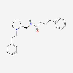 (R)-N-(1-phenethylpyrrolidin-2-ylmethyl)-4-phenylbutyramide