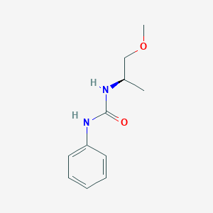 N-[(2R)-1-Methoxypropan-2-yl]-N'-phenylurea