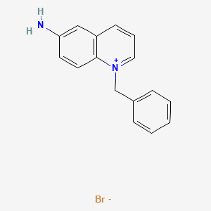 6-Amino-1-benzylquinolin-1-ium bromide