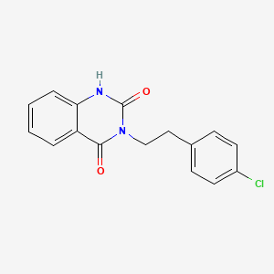 3-[2-(4-Chlorophenyl)ethyl]quinazoline-2,4(1H,3H)-dione