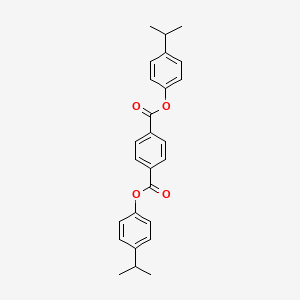 Bis[4-(propan-2-yl)phenyl] benzene-1,4-dicarboxylate