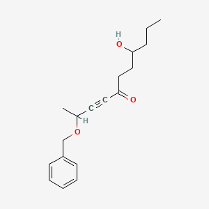 2-(Benzyloxy)-8-hydroxyundec-3-YN-5-one