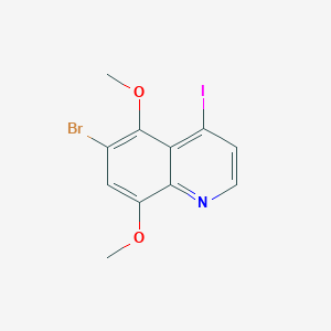 6-Bromo-4-iodo-5,8-dimethoxyquinoline