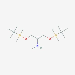 N,2,2,3,3,9,9,10,10-Nonamethyl-4,8-dioxa-3,9-disilaundecan-6-amine