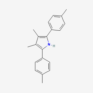 3,4-Dimethyl-2,5-bis(4-methylphenyl)-1H-pyrrole