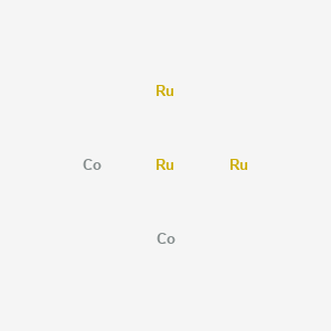 molecular formula Co2Ru3 B15410579 Cobalt--ruthenium (2/3) CAS No. 823185-74-6