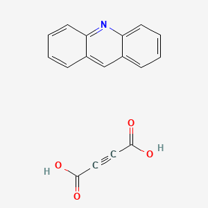 Acridine;but-2-ynedioic acid