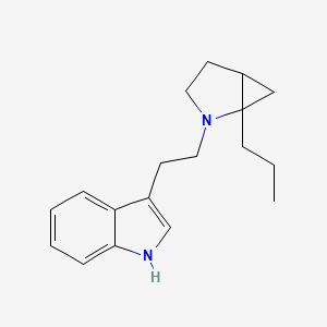 3-[2-(1-Propyl-2-azabicyclo[3.1.0]hexan-2-yl)ethyl]-1H-indole