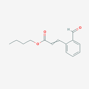 Butyl 3-(2-formylphenyl)prop-2-enoate