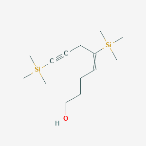 5,8-Bis(trimethylsilyl)oct-4-en-7-yn-1-ol