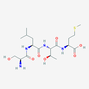 L-Seryl-L-leucyl-L-threonyl-L-methionine