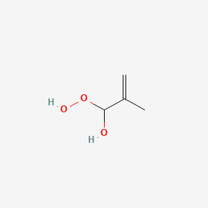 1-Hydroperoxy-2-methylprop-2-en-1-ol