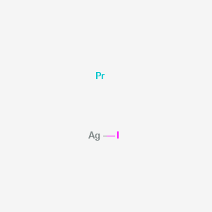 molecular formula AgIPr B15410926 Iodosilver--praseodymium (1/1) CAS No. 497858-51-2