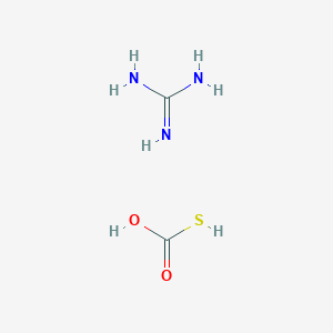 Carbonothioic O,S-acid--guanidine (1/1)