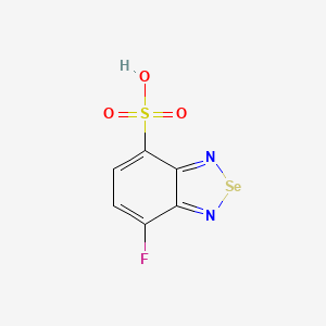 7-Fluoro-2,1,3-benzoselenadiazole-4-sulfonic acid