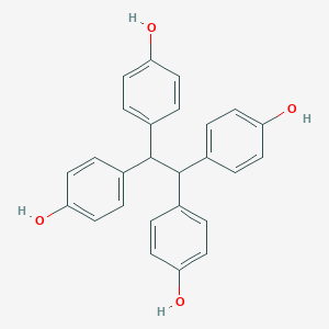 molecular formula C26H22O4 B015411 Phenol, 4,4',4'',4'''-(1,2-ethanediylidene)tetrakis- CAS No. 7727-33-5