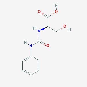 N-(Phenylcarbamoyl)-D-serine