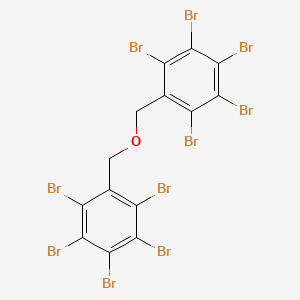 molecular formula C14H4Br10O B15411116 1,1'-[Oxybis(methylene)]bis(pentabromobenzene) CAS No. 497107-13-8