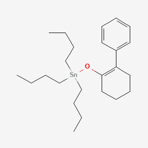 Tributyl-(2-phenylcyclohexen-1-yl)oxystannane