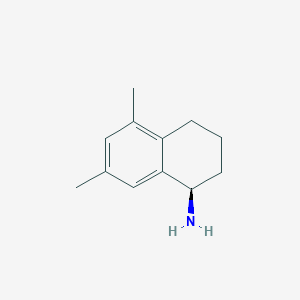 (1R)-5,7-Dimethyl-1,2,3,4-tetrahydronaphthalen-1-amine