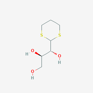 (1R,2R)-1-(1,3-dithian-2-yl)propane-1,2,3-triol