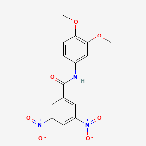 N-(3,4-dimethoxyphenyl)-3,5-dinitrobenzamide