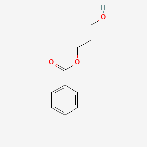 molecular formula C11H14O3 B15411691 3-Hydroxypropyl 4-methylbenzoate CAS No. 508195-77-5