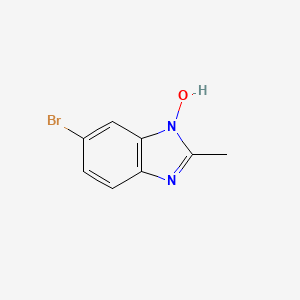 1H-Benzimidazole, 6-bromo-1-hydroxy-2-methyl-