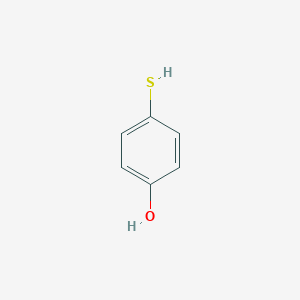molecular formula C6H6OS B154117 4-巯基苯酚 CAS No. 637-89-8
