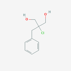 molecular formula C10H13ClO2 B15411848 2-Benzyl-2-chloropropane-1,3-diol CAS No. 378240-09-6