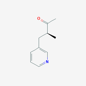 (3S)-3-Methyl-4-(pyridin-3-yl)butan-2-one