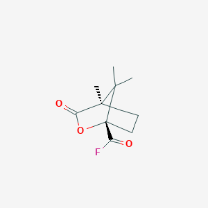 (1S,4R)-4,7,7-Trimethyl-3-oxo-2-oxabicyclo[2.2.1]heptane-1-carbonyl fluoride