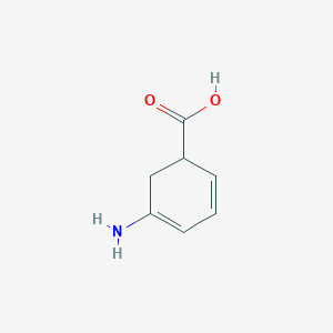 5-Aminocyclohexa-2,4-diene-1-carboxylic acid