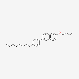 2-Butoxy-6-(4-octylphenyl)naphthalene