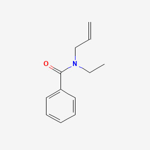 molecular formula C12H15NO B15411984 N-Ethyl-N-(prop-2-en-1-yl)benzamide CAS No. 214766-79-7