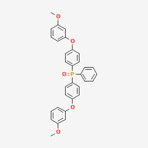 Bis[4-(3-methoxyphenoxy)phenyl](oxo)phenyl-lambda~5~-phosphane