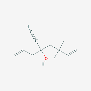 4-Ethynyl-6,6-dimethylocta-1,7-dien-4-ol