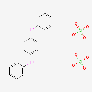 (1,4-Phenylene)bis(phenyliodanium) diperchlorate